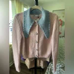 Zara Jewel Button Cardigan- New With Tags!